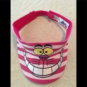 Disney Cheshire Cat Pink Visor Hat Adjustable